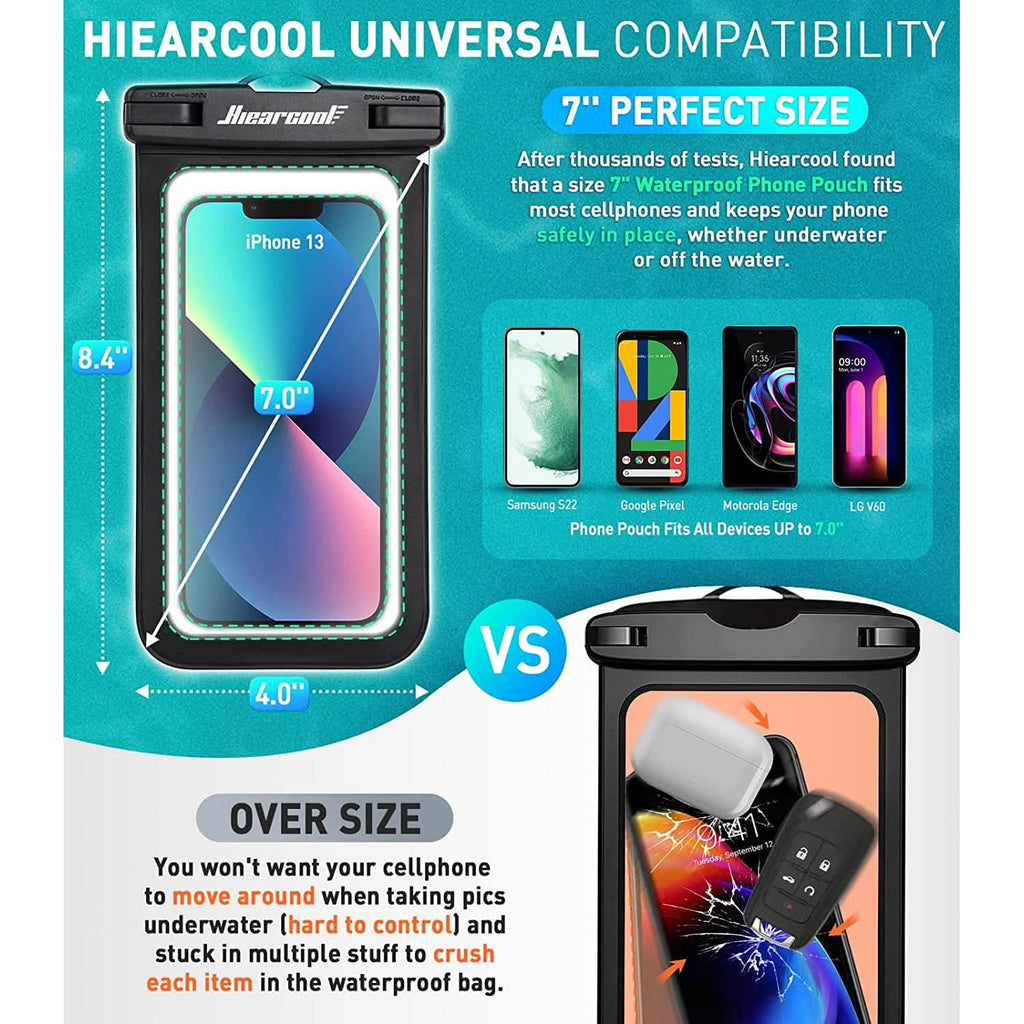 Waterproof Phone Case (2-Pack)