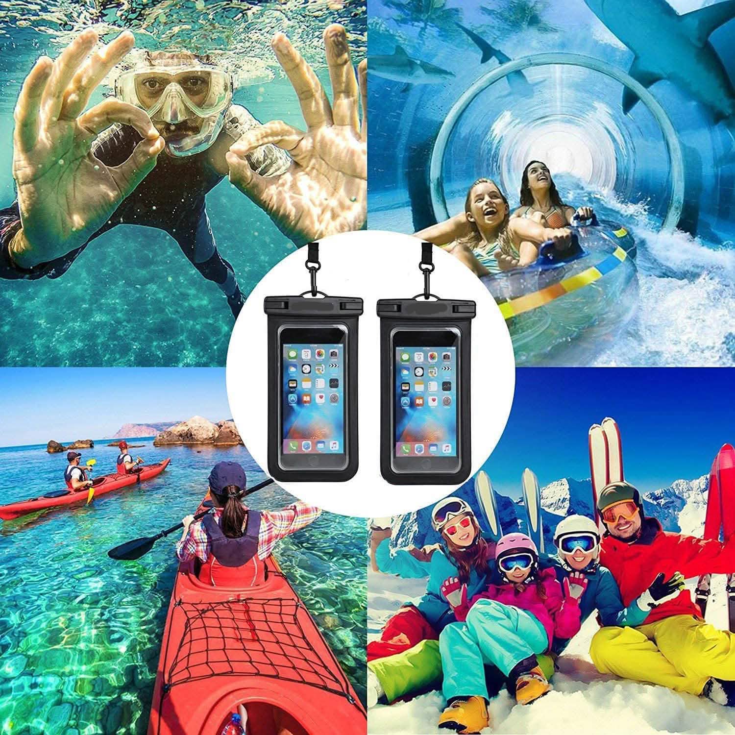 Waterproof Phone Case (2-Pack)