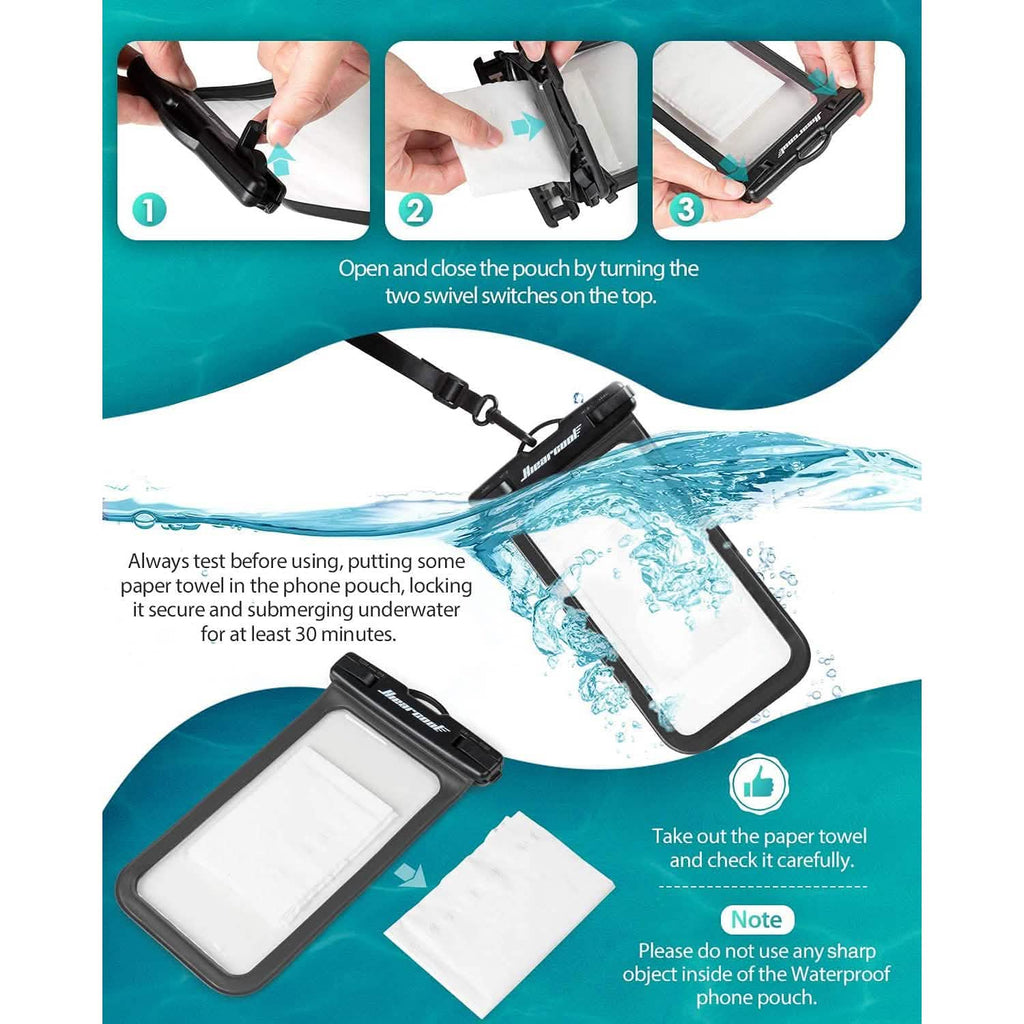 Waterproof Phone Case (2-Pack)