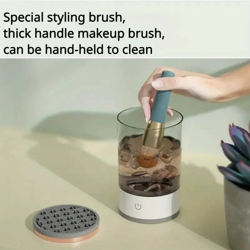 3-in-1 Automatic Makeup Brush Cleaner & Drying Stand