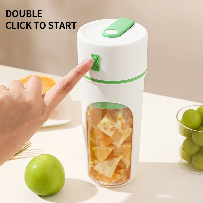 6-Blade USB Portable Fruit Blender