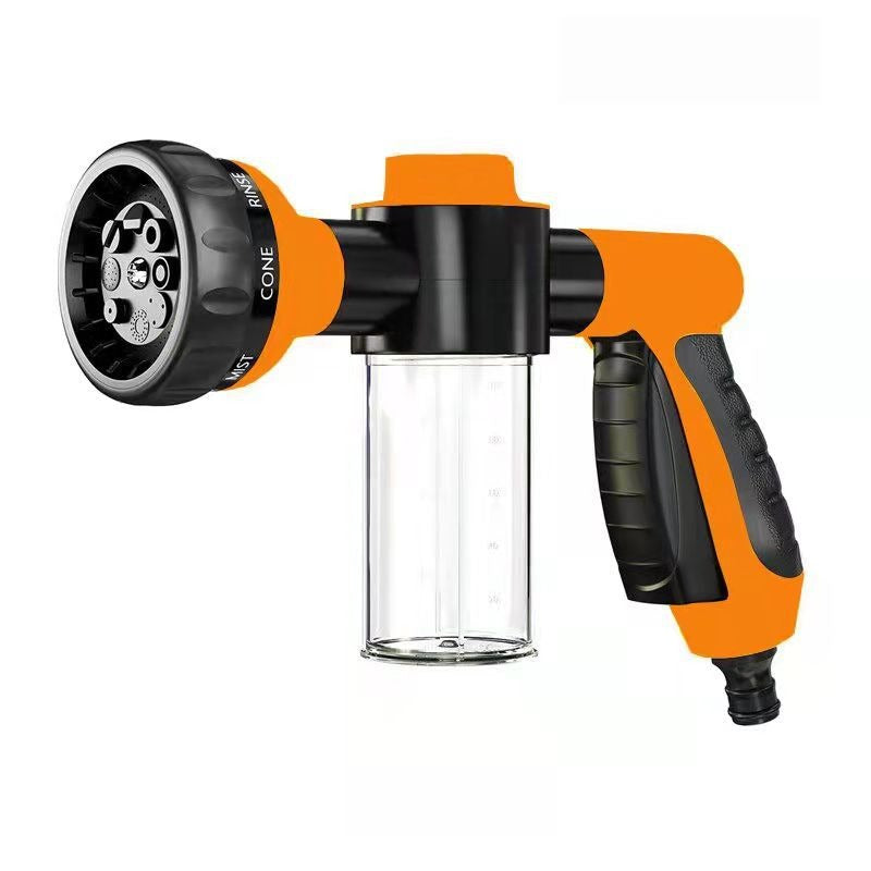 8-Function Adjustable Garden & Car Wash Water Gun