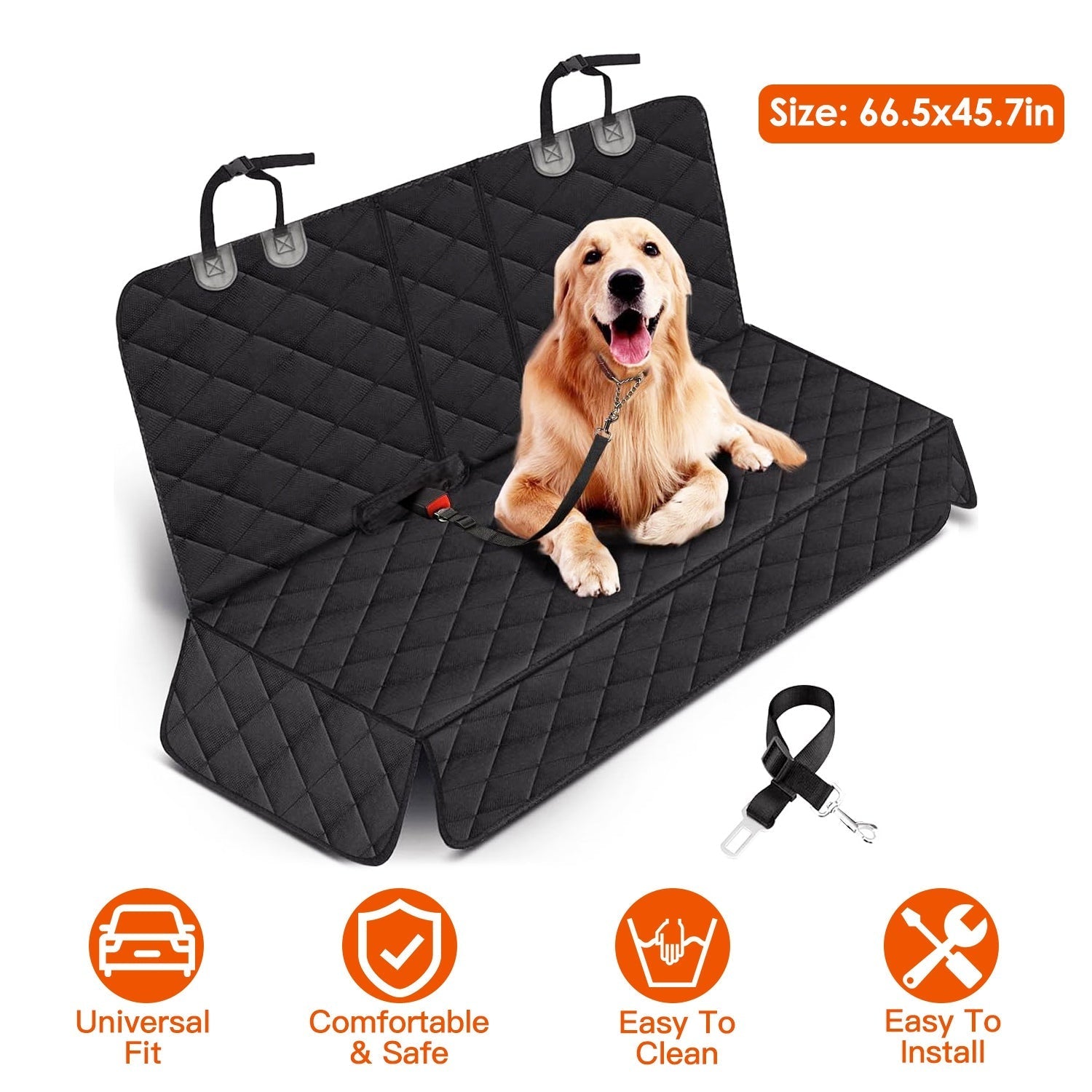 Waterproof Dog Car Seat Cover