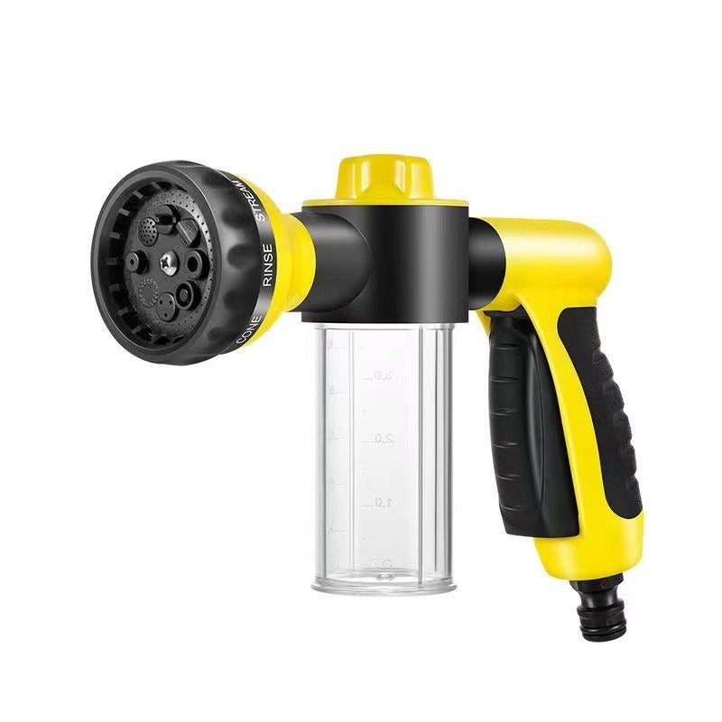 8-Function Adjustable Garden & Car Wash Water Gun