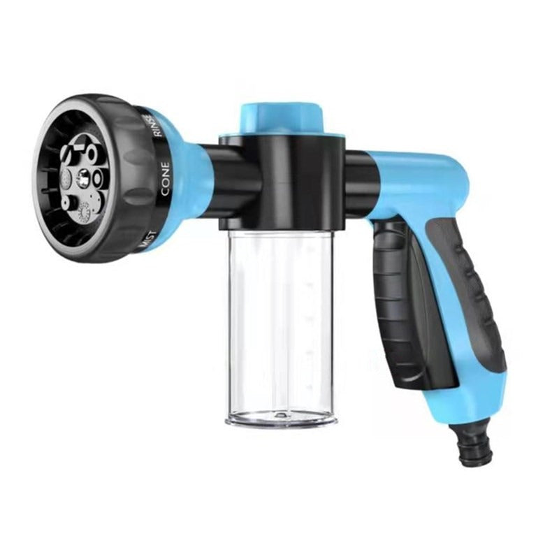 8-Function Adjustable Garden & Car Wash Water Gun
