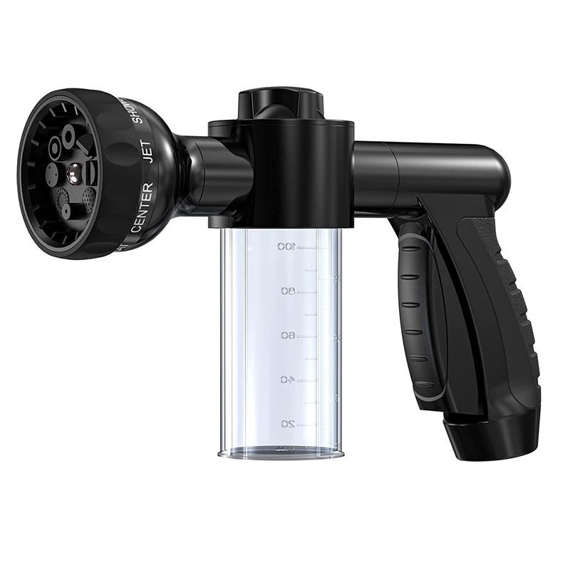 8-Function Adjustable Garden & Car Wash Water Gun