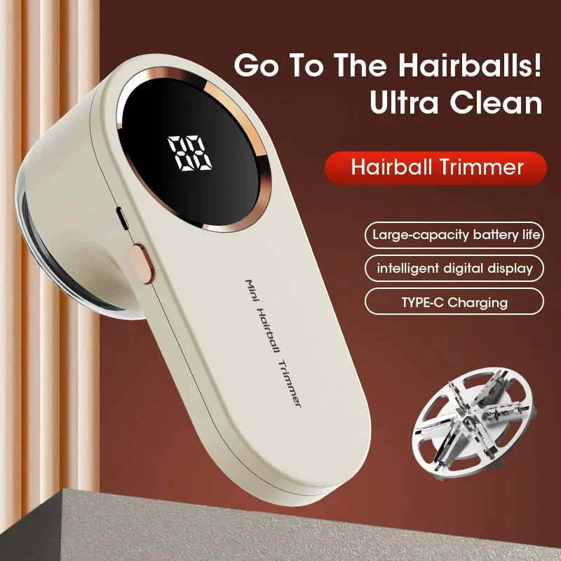 Electric Fabric Lint Remover with LED Display