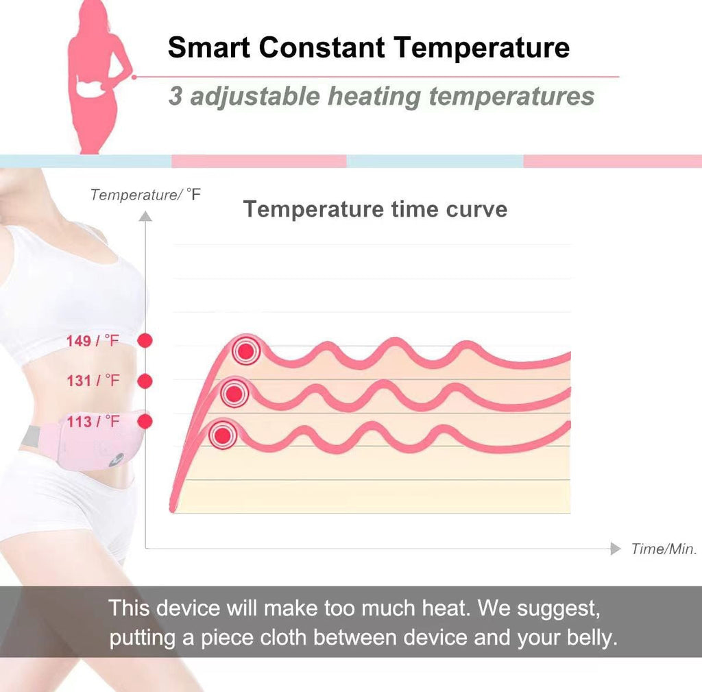Portable Menstrual Heating Pad Belt