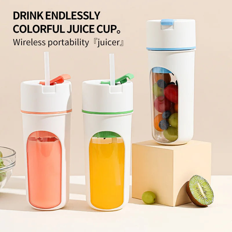 6-Blade USB Portable Fruit Blender