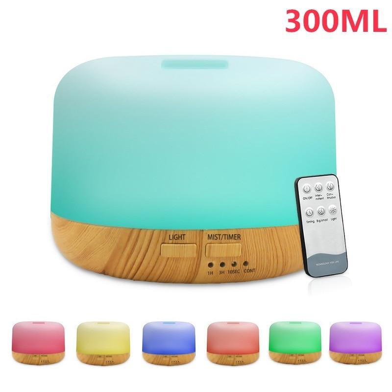 Ultrasonic Air Humidifier & Essential Oil Diffuser