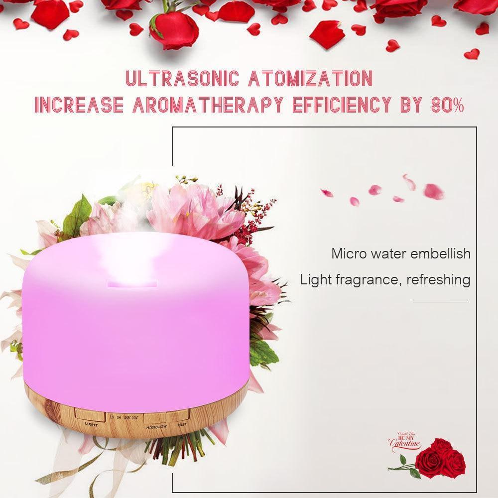 Ultrasonic Air Humidifier & Essential Oil Diffuser
