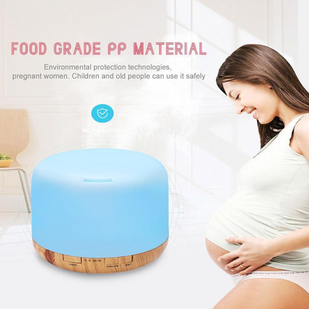 Ultrasonic Air Humidifier & Essential Oil Diffuser