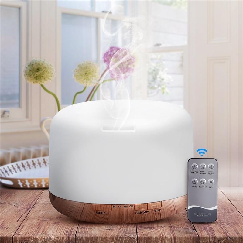 Ultrasonic Air Humidifier & Essential Oil Diffuser
