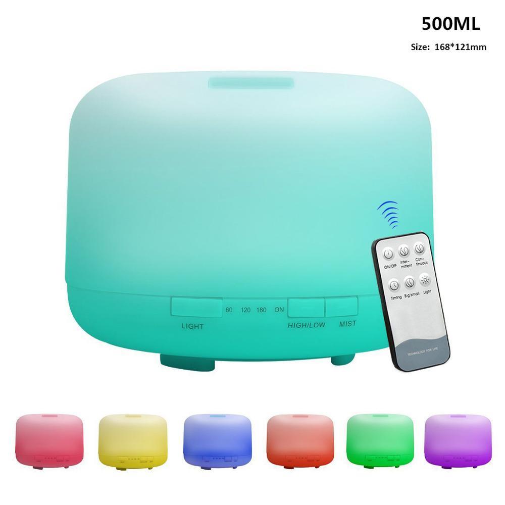Ultrasonic Air Humidifier & Essential Oil Diffuser