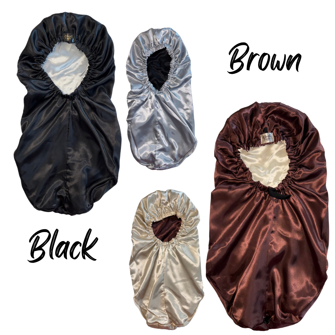 Reversible Long Hair Bonnet