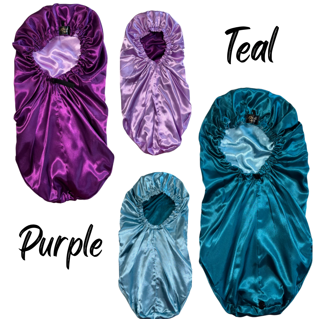 Reversible Long Hair Bonnet