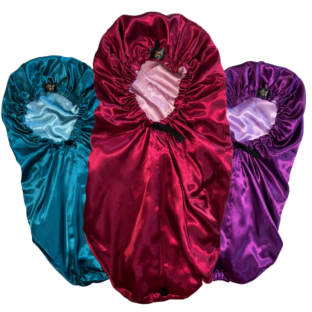Reversible Long Hair Bonnet