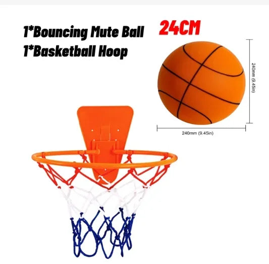 Silent Foam Basketball for Kids
