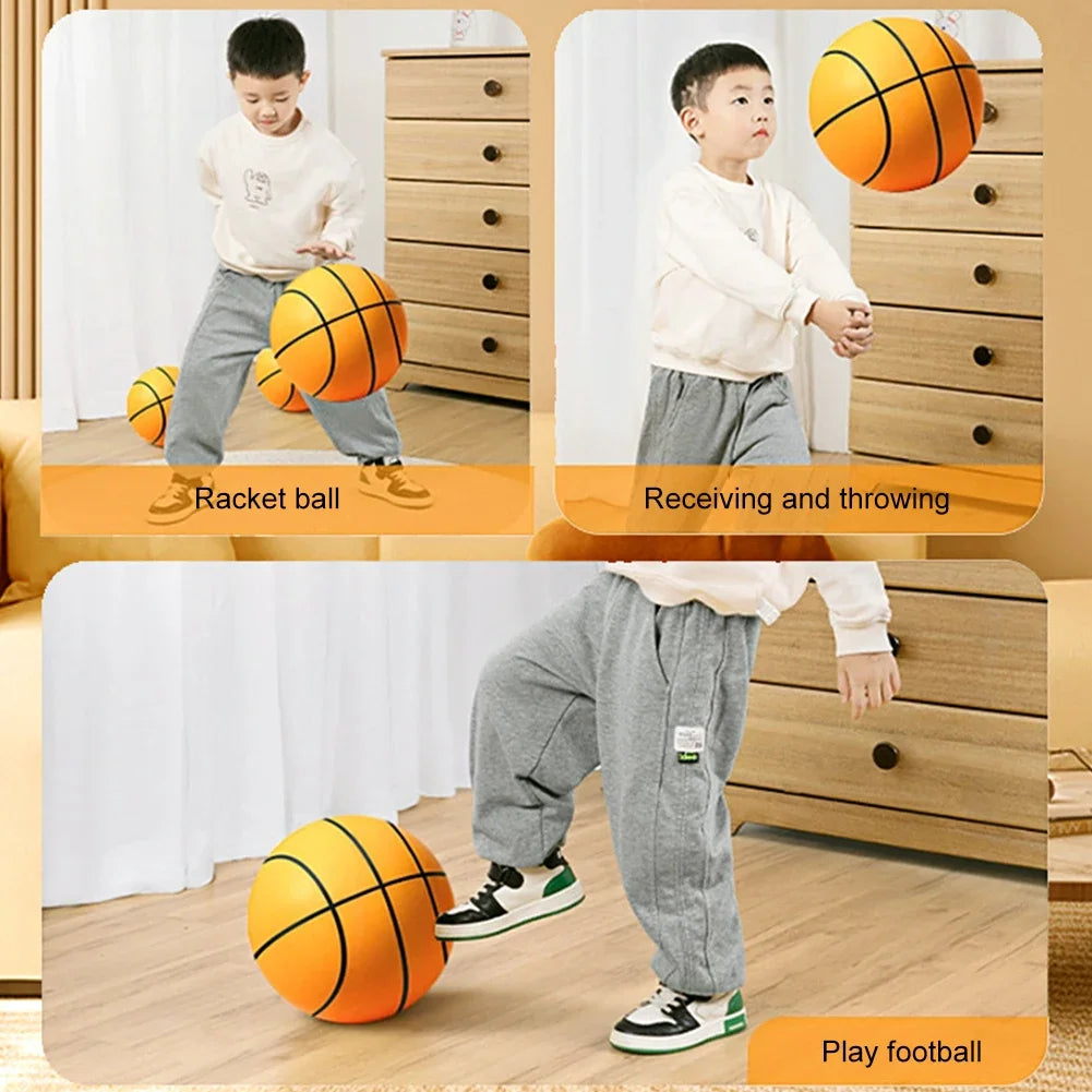Silent Foam Basketball for Kids