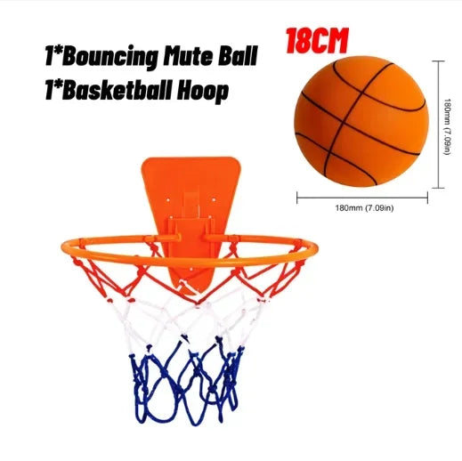 Silent Foam Basketball for Kids