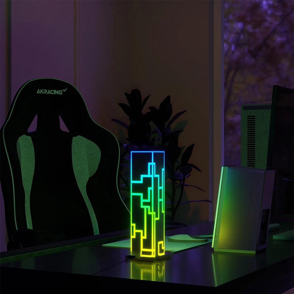 RGB Cube Night Lamp with Remote