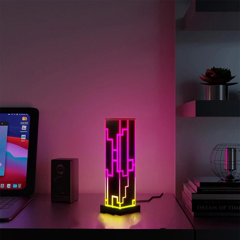 RGB Cube Night Lamp with Remote