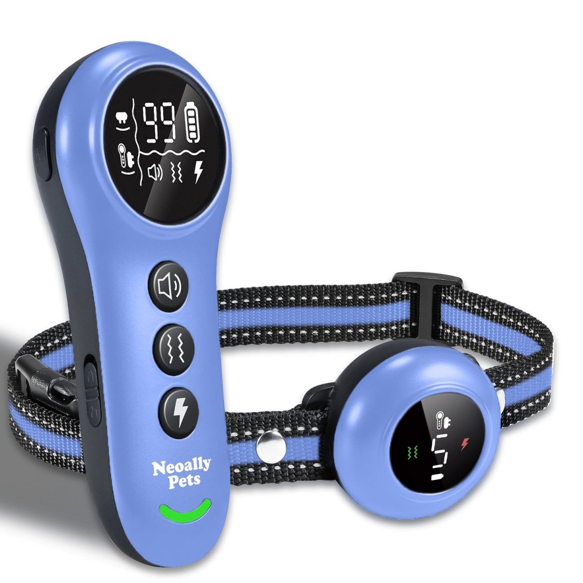 NeoAlly 2-in-1 Dog Training & Bark Control Collar