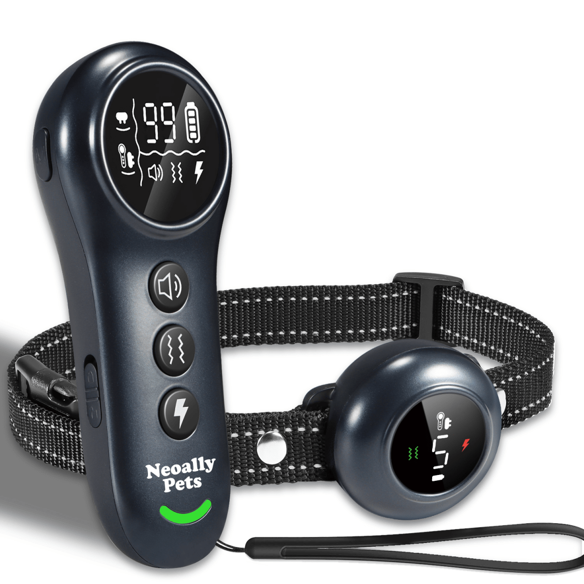 NeoAlly 2-in-1 Dog Training & Bark Control Collar