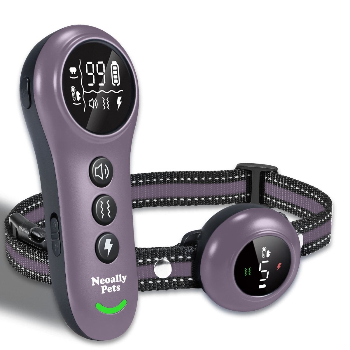 NeoAlly 2-in-1 Dog Training & Bark Control Collar